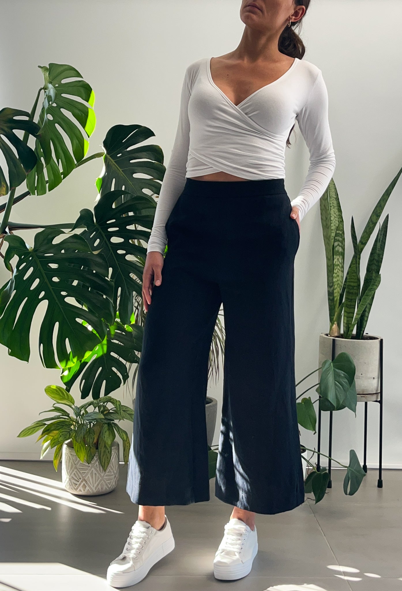 Lucy crop store pants